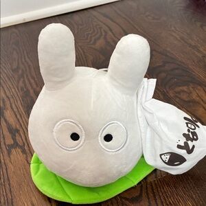 White Chibi Totoro plush